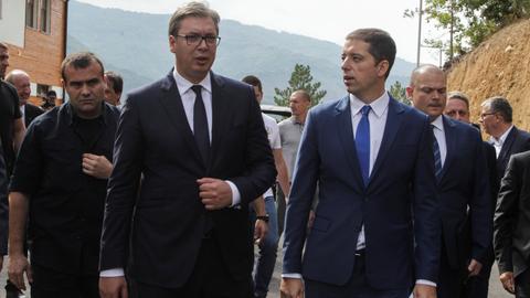 Serbia's Vucic says long road ahead in talks with Kosovo