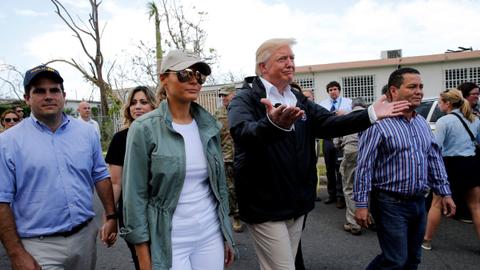 Trump disputes Puerto Rico storm death toll, draws outcry