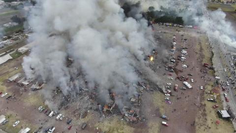 Fireworks explosion kills at least 31 in Mexico