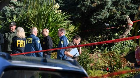 California gunman stopped shooting to post online