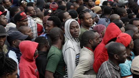 Over 12,000 Haitians in Mexican city hope to enter US