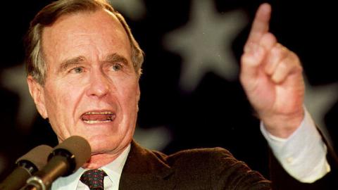 Tributes pour in for former US president George H.W. Bush