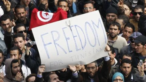 Tunisia marks sixth year since Arab Spring victory