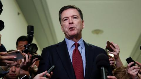 Ex-FBI chief Comey says Trump undermines rule of law with ‘lies’