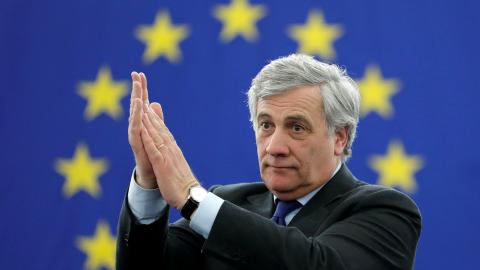 Who is the new president of the European Parliament?