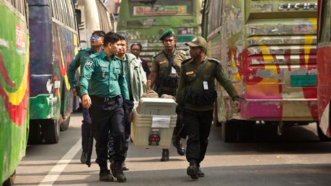 600,000 security personnel deployed for Bangladesh elections