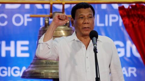 Philippines' Duterte under fire for saying he 'touched' sleeping maid