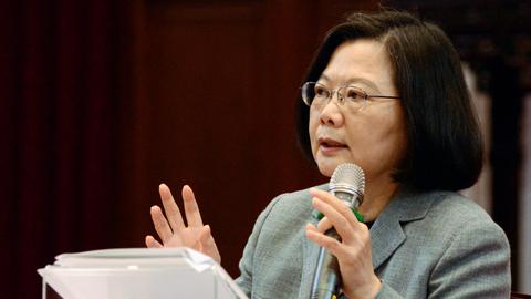 Taiwan president vows to defend democracy, way of life