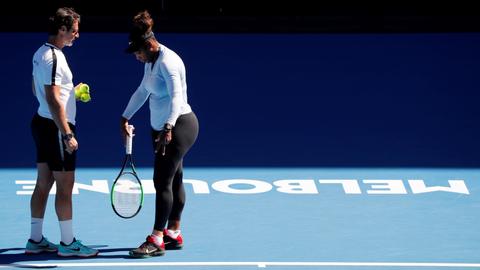 Serena ready to claim first Slam as a mother - coach