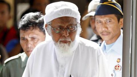 Indonesia weighs early release of cleric linked to Bali bombings