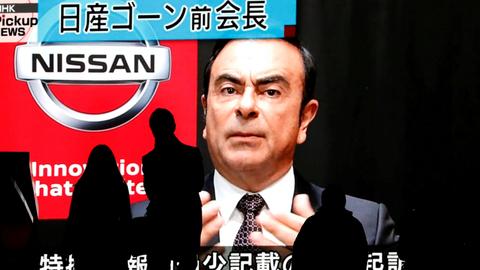 Nissan's profit drops amid former chair Ghosn's arrest
