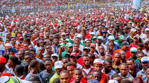 Several dead in Buhari rally stampede in Nigeria