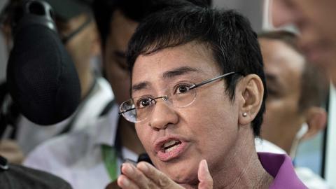 Philippines arrests journalist Maria Ressa on libel charge