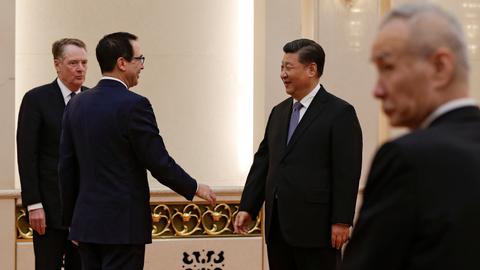 Xi says trade talks progress, more meetings next week in US