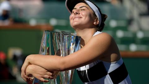 Canadian teen Andreescu topples Kerber to win Indian Wells WTA title