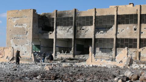 Syrian regime air strikes kill 16 ahead of Geneva peace talks