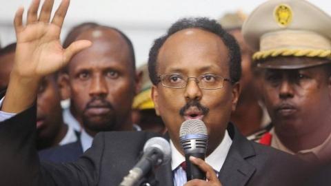 New Somali president vows to put an end to militancy