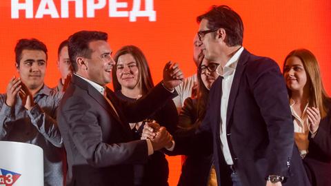 North Macedonia president vote heads to run-off