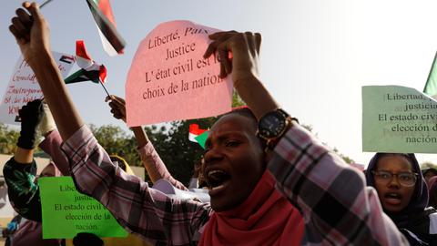 Sudan protest group calls for strike and civil disobedience