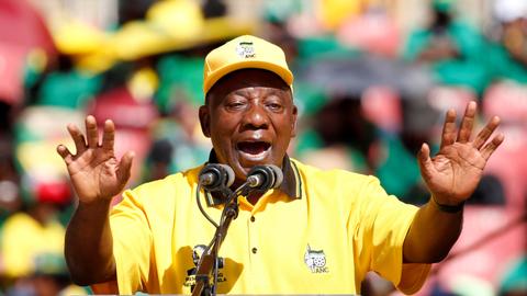 South Africa votes: ANC holds onto lead