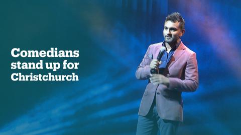 Australian comedians stand up for Christchurch