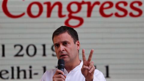Polls predicting Modi victory in India 'fake' – Rahul Gandhi