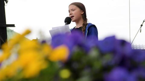 Sweden's Thunberg demands climate action on day of global school strikes