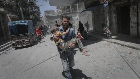Syrian aid groups warn a humanitarian crisis in Idlib