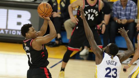 NBA: Raptors beat shorthanded Warriors, take 2-1 Finals lead