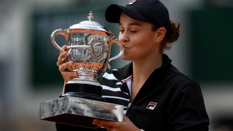 Australia's Barty wins French Open for 1st Grand Slam title