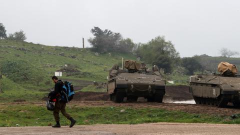 Israeli military says it targeted militant sites in Gaza