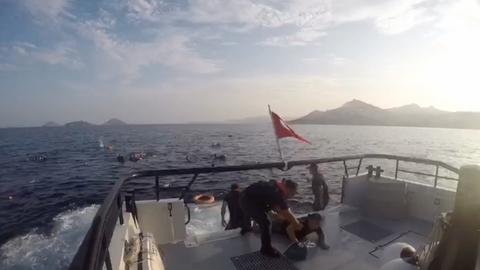 At least 12 people killed as migrant boat sinks off Turkish coast