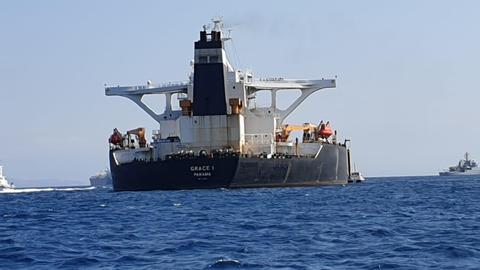 Iran asks Britain to release oil tanker held in Gibraltar