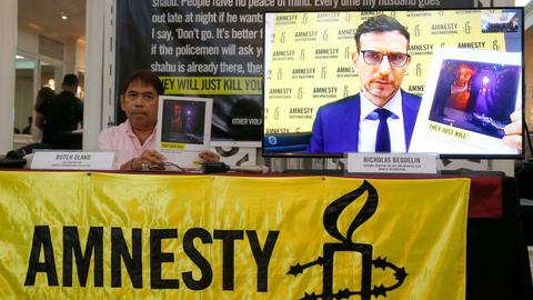 Amnesty urges UN probe of 'systematic' Philippine drug war killings