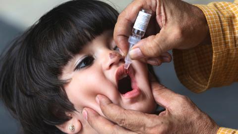 Four new polio cases reported in Pakistan