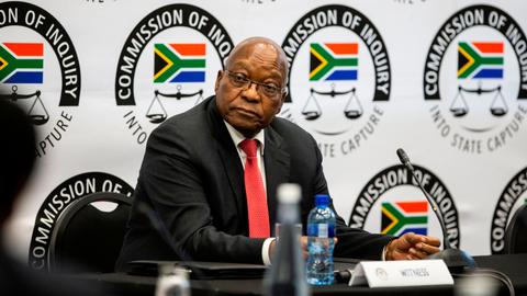 South Africa's graft-accused Zuma claims he has been 'vilified'