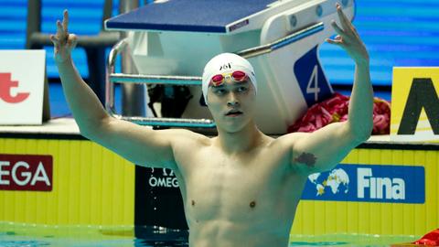 China swim star Sun 'no drug cheat' - coach Cotterell
