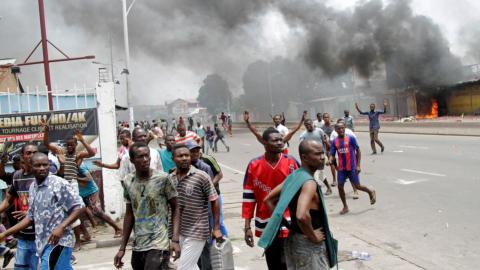 Police and protesters clash in DR Congo after mediation talks collapse