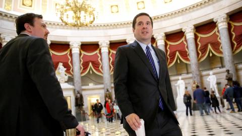 US House Speaker backs intelligence panel chair in Russia probe