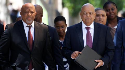 S Africa's Zuma reshuffles cabinet in political showdown