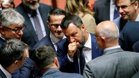 Salvini pulls support for Italian coalition, calls for snap polls