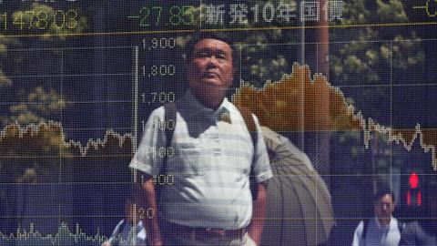 European and Asian stocks follow Wall Street lower on trade war jitters