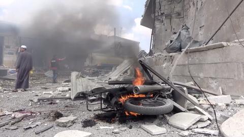 Air strikes kill 15 civilians in northwest Syria - monitor