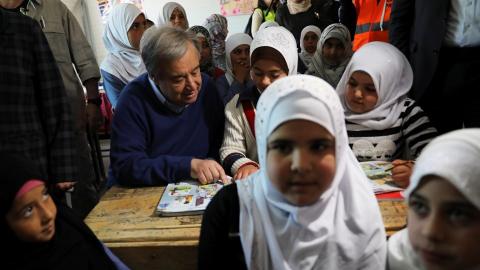 UN says two million Syrian children are not getting an education