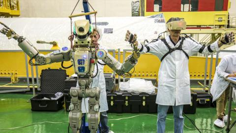 Russia sends its first humanoid robot into space