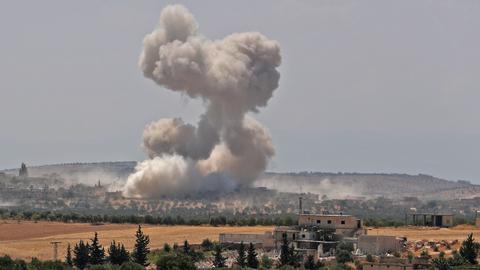 Syrian regime encircles opposition pocket in northwest