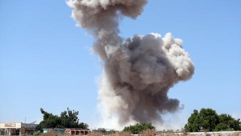 Car blast, air strikes hit Syria's Idlib city - monitor