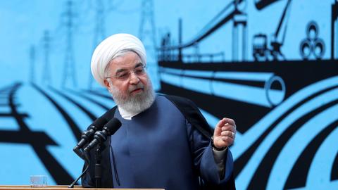 Iran's Rouhani says no talks with US unless sanctions lifted