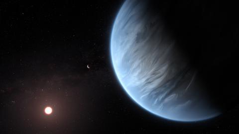 Water found on possible habitable planet