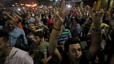Anti-Sisi protests break out in Egypt, several arrested